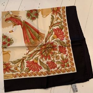 Salvatore Ferragamo silk scarf